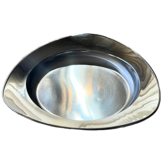Vintage Stainless Steel Serving Platter 1