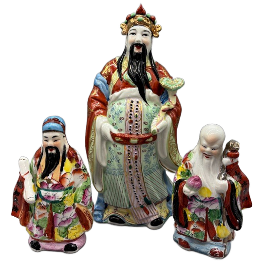 Set Chinese Goden Fu Lu Shou 1