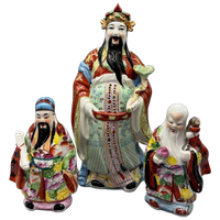 Set Chinese Goden Fu Lu Shou