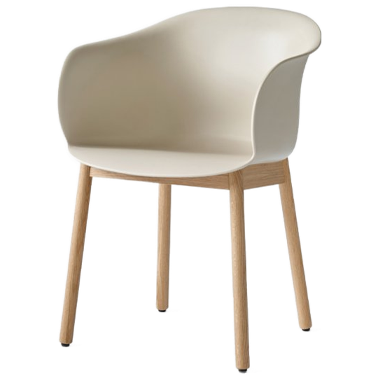 &tradition | Jh30 Elefy Stoel Eiken Kunststof Beige 1
