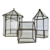 Vintage Mini Serre / Vitrine / Etagere