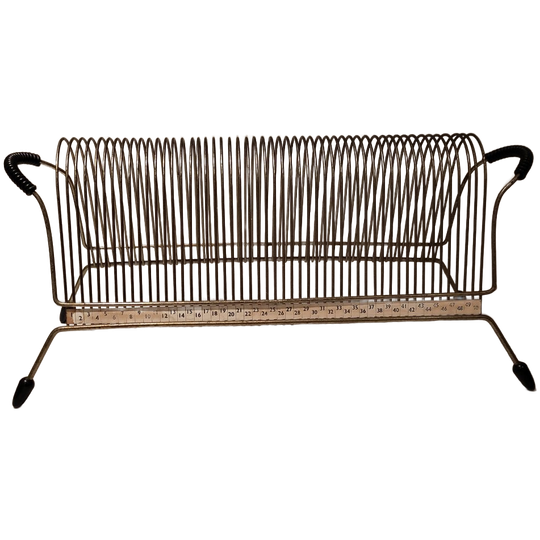 Messing Mid Century Platenhouder 1
