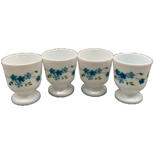 Vintage Arcopal France Veronica Eierdopjes Set Van 6 1