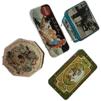 4 X Prachtige Vintage Blikken
