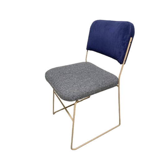NOGA Design Limo Eetkamerstoel Blauw Grijs 1