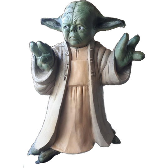 Xxl Yoda Beeld Van Fiberglass Of Kunststof Star Warsstarwars 1