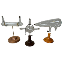 2x Crookes Tubes & 1x X-ray Tube Müller