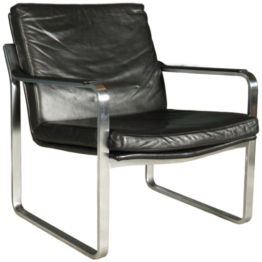 Vintage Lederen Designfauteuil – Walter Knoll – Jaren 60 1