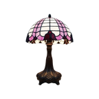 Tiffany Lamp Met Roze thumbnail 1