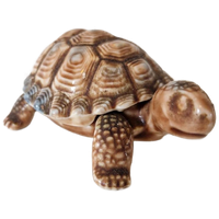 Wade Porcelein Schildpad Turtle Ringen Doos Beeldje Doosje