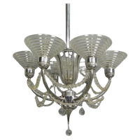 Art Deco Hanglamp G. Leleu