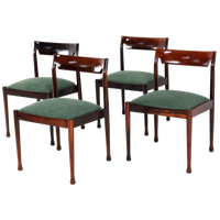 Set 4 Palissander Eetkamerstoelen Stoelen Vintage