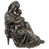 Bronzen Madonna Met Kind