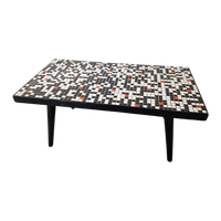 Vintage Plantentafel Mozaïek, 1960s
