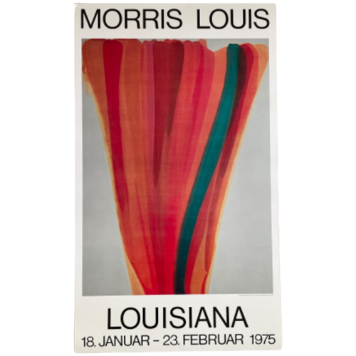 Louisiana Exhibition Poster Morris Louis