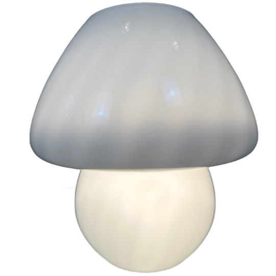 Vintage ‘swirl’ Mushroom Lamp 1