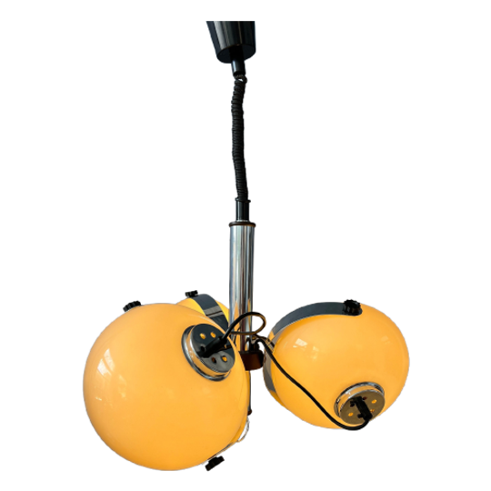 Mid Century Dijkstra Space Age Mushroom Kroonluchter Lamp 1