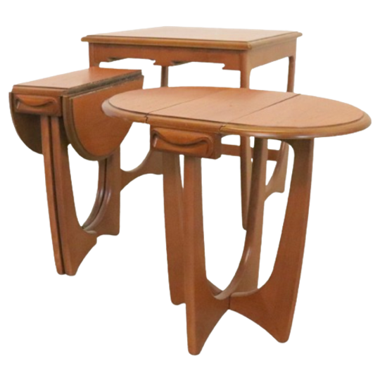 G Plan Folding Tables 'manchester' Vintage 1