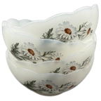 Set Arcopal Schaaltjes Daisy 4 Stuks 70's thumbnail 1
