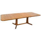 Xl Deense Uitschuifbare Teak Eettafel thumbnail 1