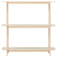 Nuku Open Kast 120cm - Licht Eiken