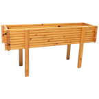 Scandinavische Vintage Plantenbak Grenen Hout thumbnail 1