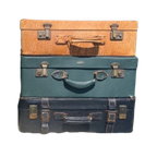 Vintage Kofferset – 3 Unieke Exemplaren Met Karakter thumbnail 1