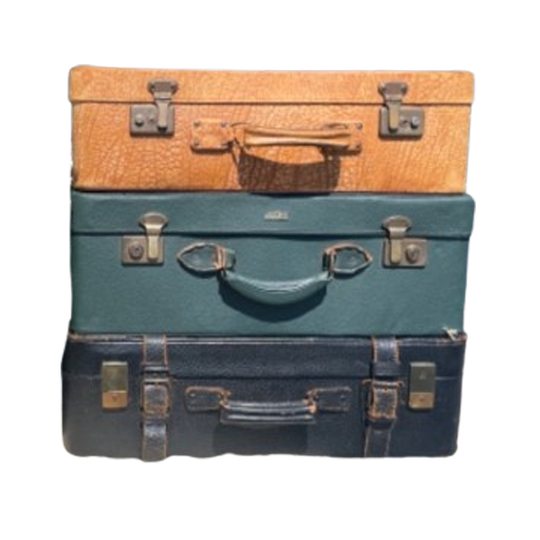 Vintage Kofferset – 3 Unieke Exemplaren Met Karakter 1