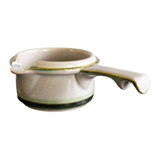 Vintage Keramiek Saus Kan / Saucière, Scandinavisch Design 1
