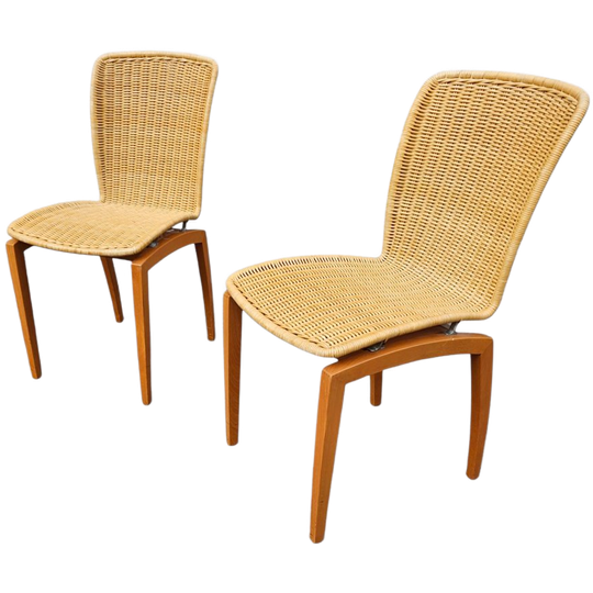 2 X Libra Dining Chairs By Christian Werner For Ligne Roset 1