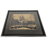 Andre Van Der Vossen - Houtsnede - Grafiek - 2E Helft 20E Eeuw