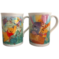 Twee Beker Bone China Engeland / Disney