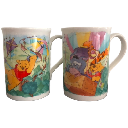 Twee Beker Bone China Engeland / Disney 1