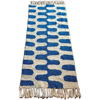 Retro Vloerkleed Indiaas Handgemaakt Vloerkleed Design Stijl