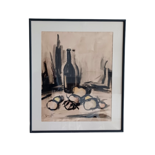 Robertine Devoogdt Schilderij In Kader Met Glas