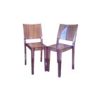 2X Kartell La Marie Philippe Starck Stoel - Violet thumbnail 1