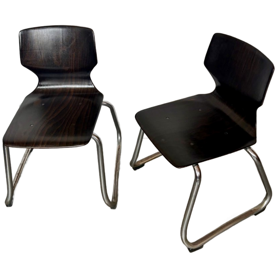 Set Design Kinderstoelen Van Pagholz - Flototto ‘60 1