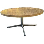 Seventies Ronde Salontafel thumbnail 1