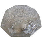 Vintage Nos Hexagon Plafondlamp Plafonniere Glas thumbnail 1