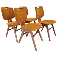 4 Vintage Pastoe Stoelen Schenkel Design