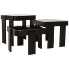 Gianfranco Frattini Voor Cassina Nesting Tables thumbnail 1