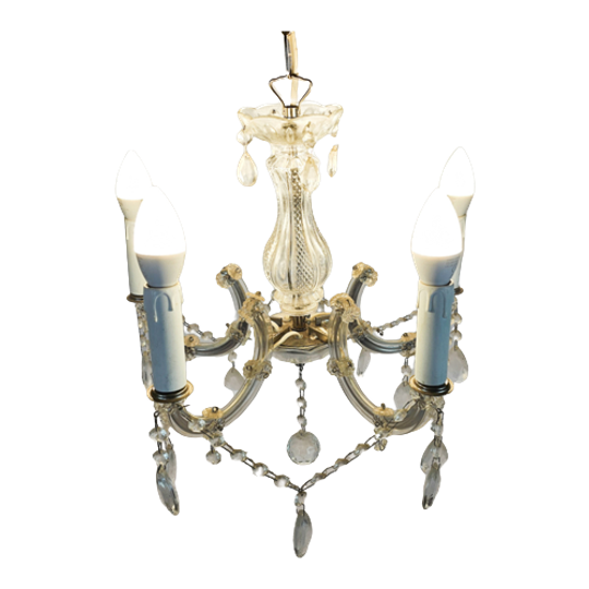 A.M. Luce SRL - Murano - Kroonluchter -glas - Kristal - Italy - 80's 1