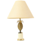Messing Ananas Lamp Stijl Maison Charles Hollywood Regency thumbnail 1