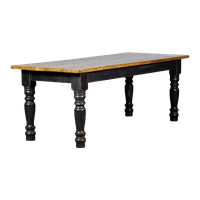 Grenen Boeren Tafel Met Oud Blad