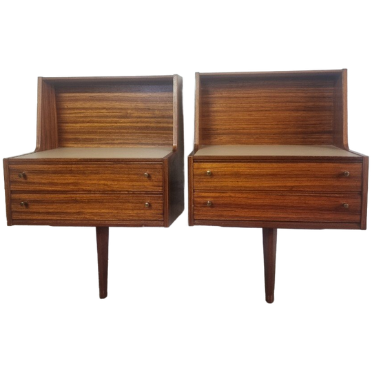 Vintage Nachtkastjes - Mid Century – Jaren 60 1