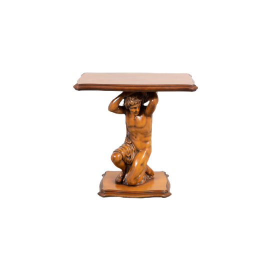 1970’s Italian Design Sculptural Side Table / Bijzettafel 1