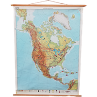 Schoolplaat Noord-amerika