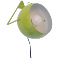 Francodim Retro Wandlamp Groen Bollampje Groene Bollamp
