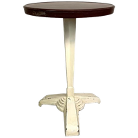 Art Deco Bistrotafel Met Bakelieten Blad, Louis Vuitton, Rex, Jaren 30