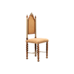 Unique Middle Eastern Chair / Eetkamerstoel / Stoel, 1960’S thumbnail 1